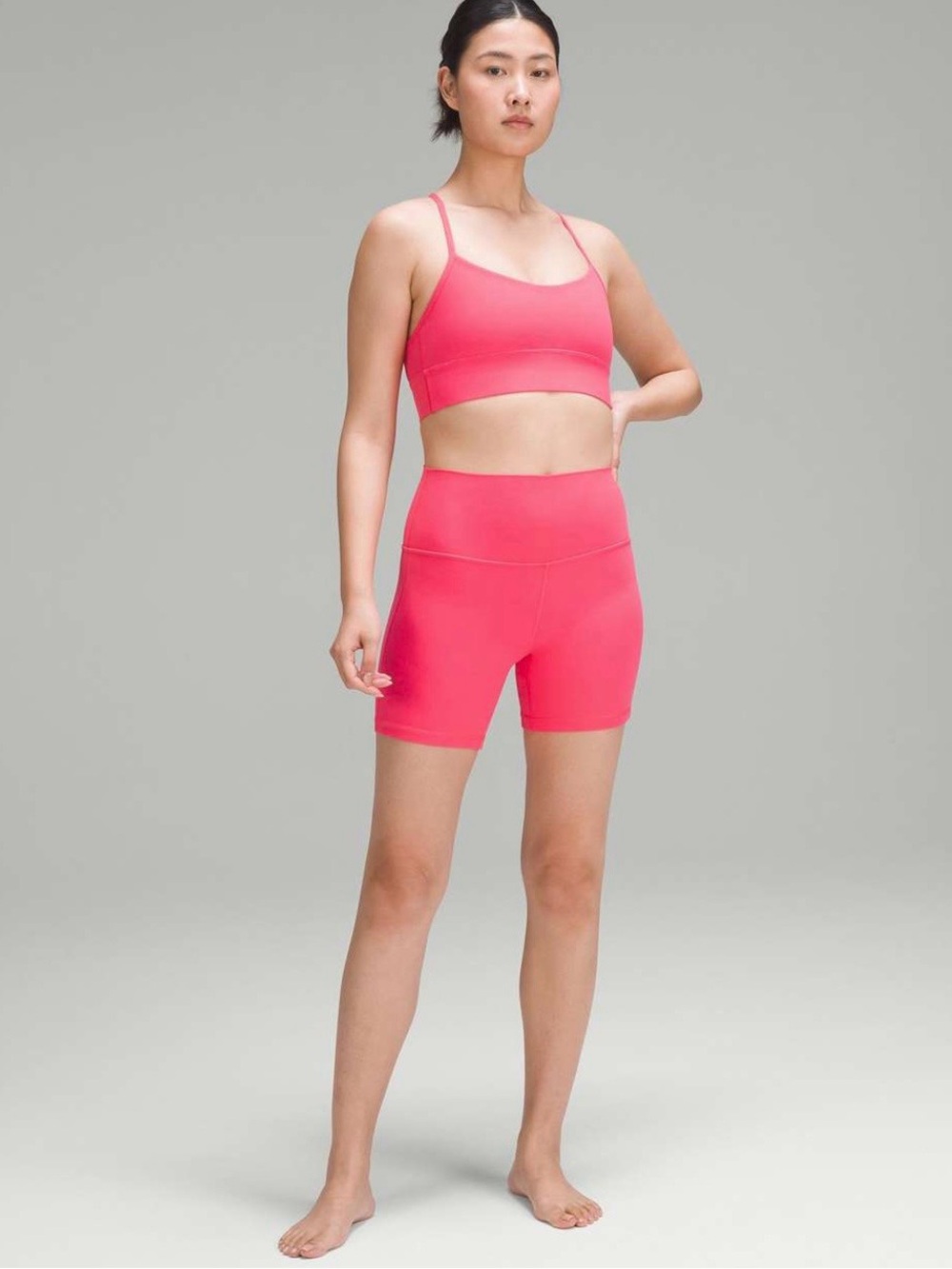 NWT Lululemon Align High Rise Shorts 6" Inseam, LIPG Lipgloss Size 6